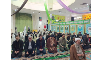 خلوت سه‌روزه دل‌های پاک جوانان با خدا در مسجد دانشگاه دامغان